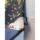 Ngil Sloth Pattern Utility Tote Bag With Matching Mini Pouch