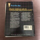 California Road Atlas   Driver s Guide Thomas Bros Fold Out Map Vintage 1988