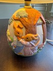 Children s Bunny Ceramic Table Lamp With White Shade