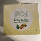 Magic Bullet Baby Bullet Food Maker Blender Processor Set Bbr-2001m Open Box