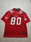 Signed Reebok Cfl Calgary Stampeders Copeland  80 Football Jersey Stitched Xl