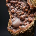    goblin Chalcedony     Pink   Orange Botryoidal Stalactites    tichka Massif Morocco