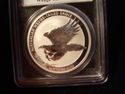 Australia 2015-p Wedge Tailed Eagle  1 Pcgs Ms 70 - Signed By John Mercanti