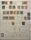 French Africa  Turkey Collection On Scott Intl Album Pages 1902-1925 - Cat  165 