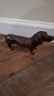 Rare Vintage Ronson Metal Works Dachshund Striker Lighter