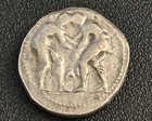 Sale  Pamphylia  Aspendos Ar Silver Stater C  380-325 Bc Two Wrestlers Grappling