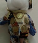 Gallery Treasures 5 State Gold Coin Bear Quarters Plush Beanie - 2001 Edition