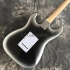 Custom Shop Dark Silver Burst Stratocaster Electric Guitar Solid Body Maple Neck
