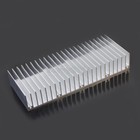 Silver 60x150x25mm Aluminum Heat Sink For Led And Cooler Power Ic Transistor