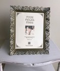 Vintage Ornate Filigree Metal Photo Frame For 8x10 Photo Table Top Or Wall Hang