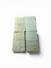 Set Of 4 Antique Massachusetts Land Deed Documents  Hampden County