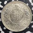 1920 India 1 Rupee Lot c1907 Silver  High Grade  Beautiful 