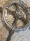 Vintage Flote Bote Boat Ship Steering Wheel Nautical