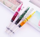 3pcs Yongsheng 3009 Piston Calligraphy Brush Pen Clear Transparent Art Gift Set