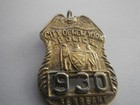 City Of New York Police  sergeant  Authentic Pendulum Badge  -  930