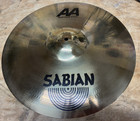 Sabian 18   Aa Rock Crash Cymbal Mint Condition Great Price Free Shipping