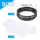 25 5mm Circular Polarizer Filter  Polarizing Filter With Cleaning Cloth
