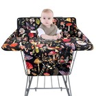 Baby Shopping Cart Cover 2-in-1 Portable Cloth Bag Cart Seat Pad Grocery Cushion