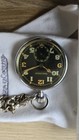 Jlc Manual Vintage Pocket Watch With Chain Sold As Seen