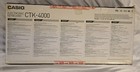Casio Ctk-4000 Keyboard W power Cord   Box