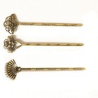 3pcs Vintage Hairpin Alloy Hair Stick Alloy Hair Stick Flower Hairpin Hair