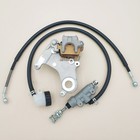 Rear Brake Caliper Master Cylinder   Hose Assembly For Honda Cr500r 1990-2001