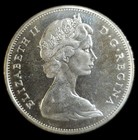 1965 Canada  1 Dollar  800 Silver Proof-like Coin  asw   0 6ozt  Gem Unc