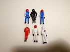 Lot Of Mixed Vintage Fisher-price Adventure People  6 Figures 2 Vehicles Vtg