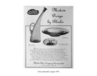 Blenko Glass 1936-1969-history   Reprint Advertisements  Mid-century Modern Mcm