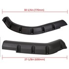 Front   Rear Golf Cart Standard Fender Flares W  Screws For Ezgo Txt 94-13 96