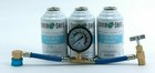 Enviro-safe R1234yf Refrigerant Support Kit 3 Cans W gauge Hose Ac Recharge