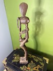 African Dogon Ancestor Statue     Hand-carved Wood Tribal Figure From Mali