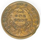 Hard Times Token Not One Cent  Ht 58  Very Fine   342