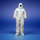 44 Xl Hazmat Suits Painting Comp  Tyvek 600 Overall Attached Boot And Head Cover