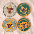 4 - Boy Scout Scoutmaster Patrol Leader Patches