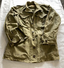 Vintage U s  Army Jacket Mens 34 Green Cotton Field M-1943 Wwii Military