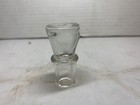 Vintage Clear Glass Bottle Stopper