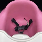 Bumbo Floor Seat With Tray     Pink     Infant Soft Seat With Safety Straps