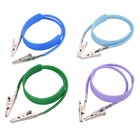 Dental Bib Alligator Clip Napkin Holder Flexible Chain Silicone Metal Ball Clamp