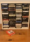 60 Slot 8 Track Storage Rack   New   Napa Valley Style Wood Wall Holder Music