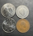 Ghana Coin Lot Of 4 Different 95 99 Cedis Penny Africa Collection World Foreign