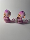 Set Of 2 Fingerlings Interactive Baby Monkey Toy Harmony Pink 5  Both Working