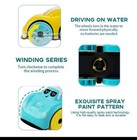 Baby Bath Amphibious Toy Car     Floating Clockwork Cartoon Swimming Water Toy