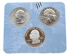 Caribbean -3 Pc Set-1 Proof   2  s  Mint Quarters