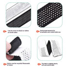 Adjustable Jersey Grips Noslip Arm Sleeve Straps For Sport Workout Stay In Place