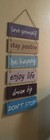Rustic Farmhouse Wood Wall Decor Sign Motivational Inspirational 30 7  X 11 75 