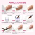 Acrylic Nail Kit Acrylic Powder Glitter Nail Art Manicure Tool Tips Brush Set Us