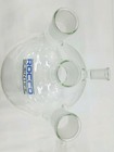 New Glass 12l Round Boiling Flask W  45 50 Vertical Joints 3  And 24 40 1 
