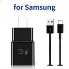 Wall Charger Plug Type-c Charging Usb Cable For Samsung Galaxy S22 S23 S24