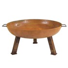 Cast Iron Heavy Duty Large Fire Pit For Outside Wood Burning  30  By Sunnydaze